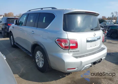 2017 Nissan Armada Sv from USA, damaged, VIN JN8AY2NC3H9505084